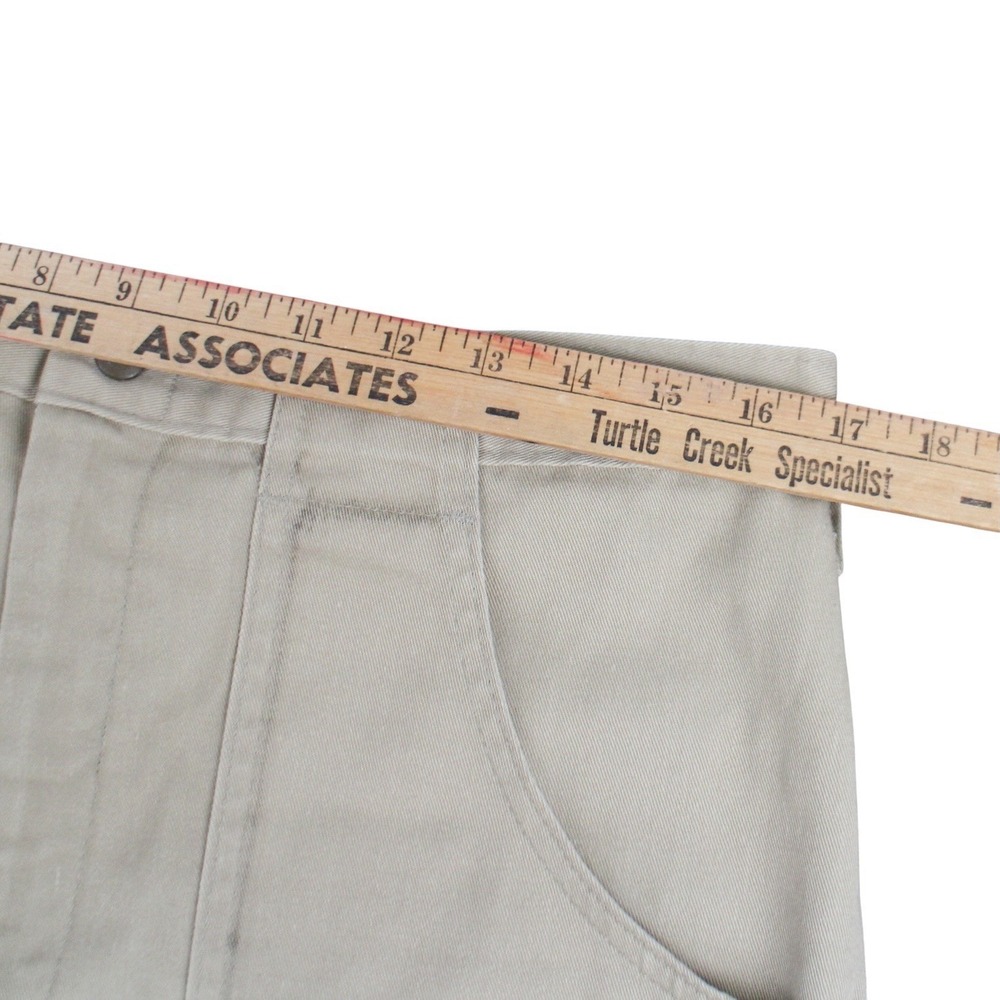 Vintage Khaki Cargo Shorts Women's Size 34 High Rise Utility - Picture 4 of 7